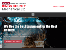 Tablet Screenshot of kingscountymechanical.com